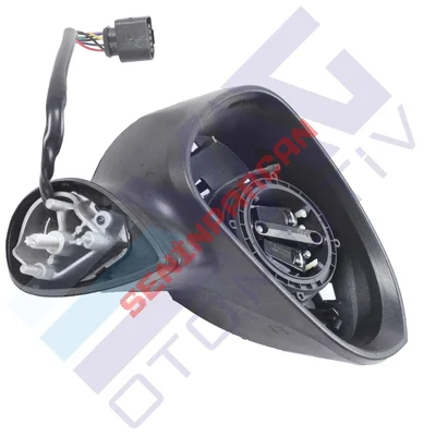 1P1857508K - DIŞ DİKİZ AYNASI SAĞ LEON 2009- - Aftermarket
