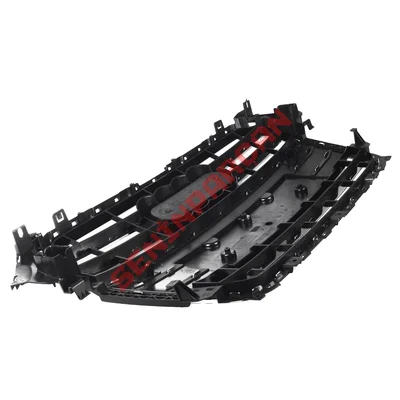 8K0853651E - PANJUR BÜYÜK PLAKALIK AUDI A4 PARLAK SİYAH 2012-15 - Aftermarket