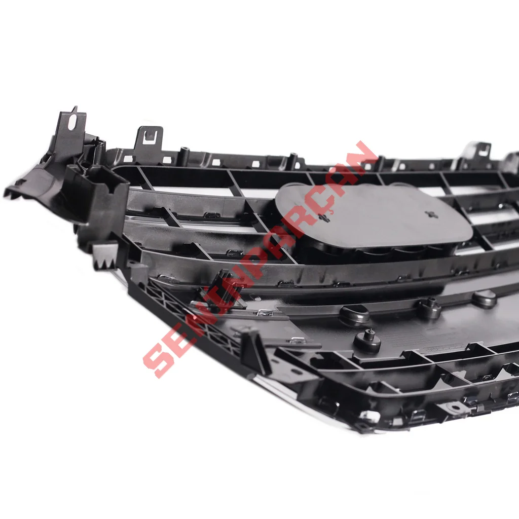 8K0853651E - PANJUR BÜYÜK PLAKALIK AUDI A4 PARLAK SİYAH 2012-15