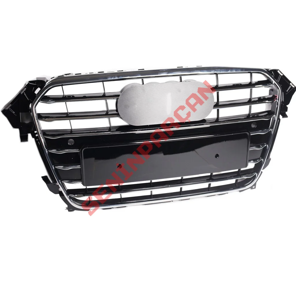 8K0853651E - PANJUR BÜYÜK PLAKALIK AUDI A4 PARLAK SİYAH 2012-15