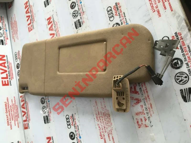 1K0857551 - AYDINLATMALI AYNA VE KORUYUCU.