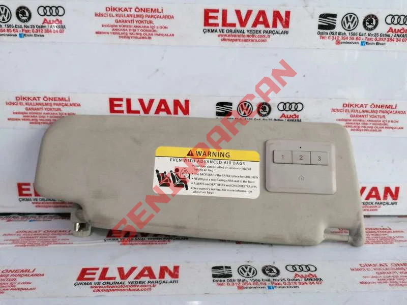 5C6857551AA - AYDINLATMALI AYNA VE KORUYUCU.