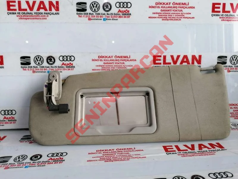 8D0857551E - AYDINLATMALI AYNA VE KORUYUCU.