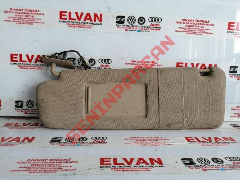 4L0857551 - AYDINLATMALI AYNA VE KORUYUCU.