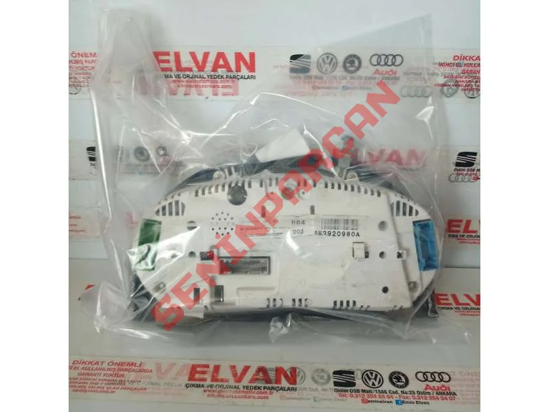 8N2920980A - GÖSTERGE TABLOSU