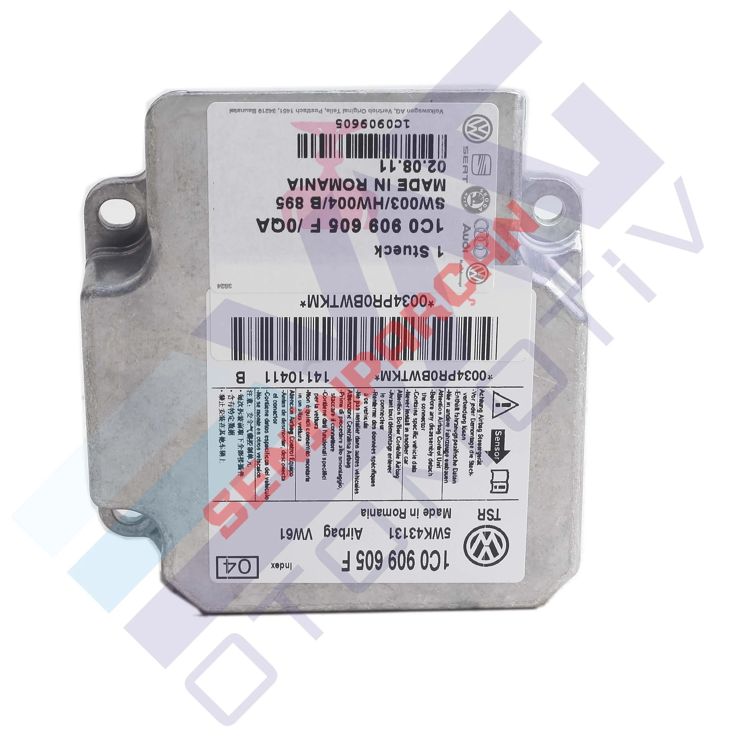 1C0909605F001 - HAVA YASTIĞI KONTROL ÜNİTESİ