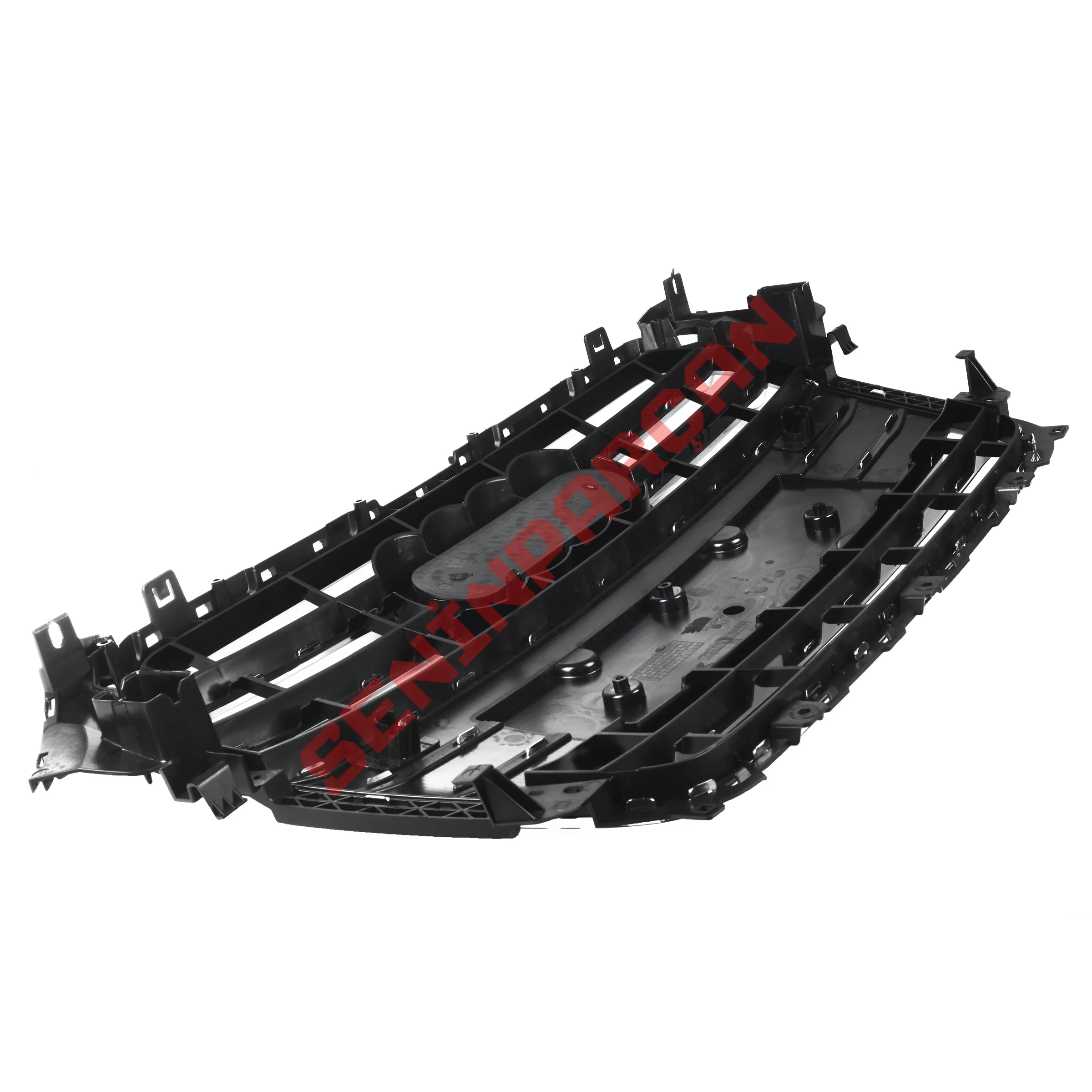 8K0853651E - PANJUR BÜYÜK PLAKALIK AUDI A4 PARLAK SİYAH 2012-15