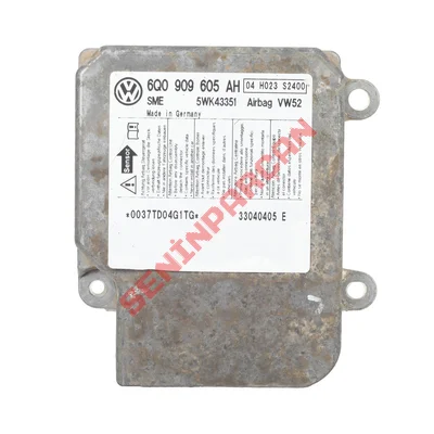 6Q0909605AH - HAVA YASTIĞI KONTROL ÜNİTESİ - Orjinal