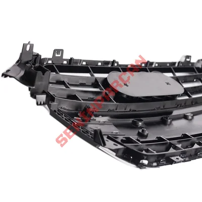 8K0853651E - PANJUR BÜYÜK PLAKALIK AUDI A4 PARLAK SİYAH 2012-15 - İthal