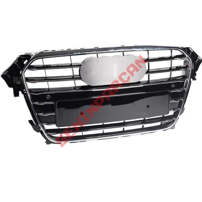 8K0853651E - PANJUR BÜYÜK PLAKALIK AUDI A4 PARLAK SİYAH 2012-15 - İthal