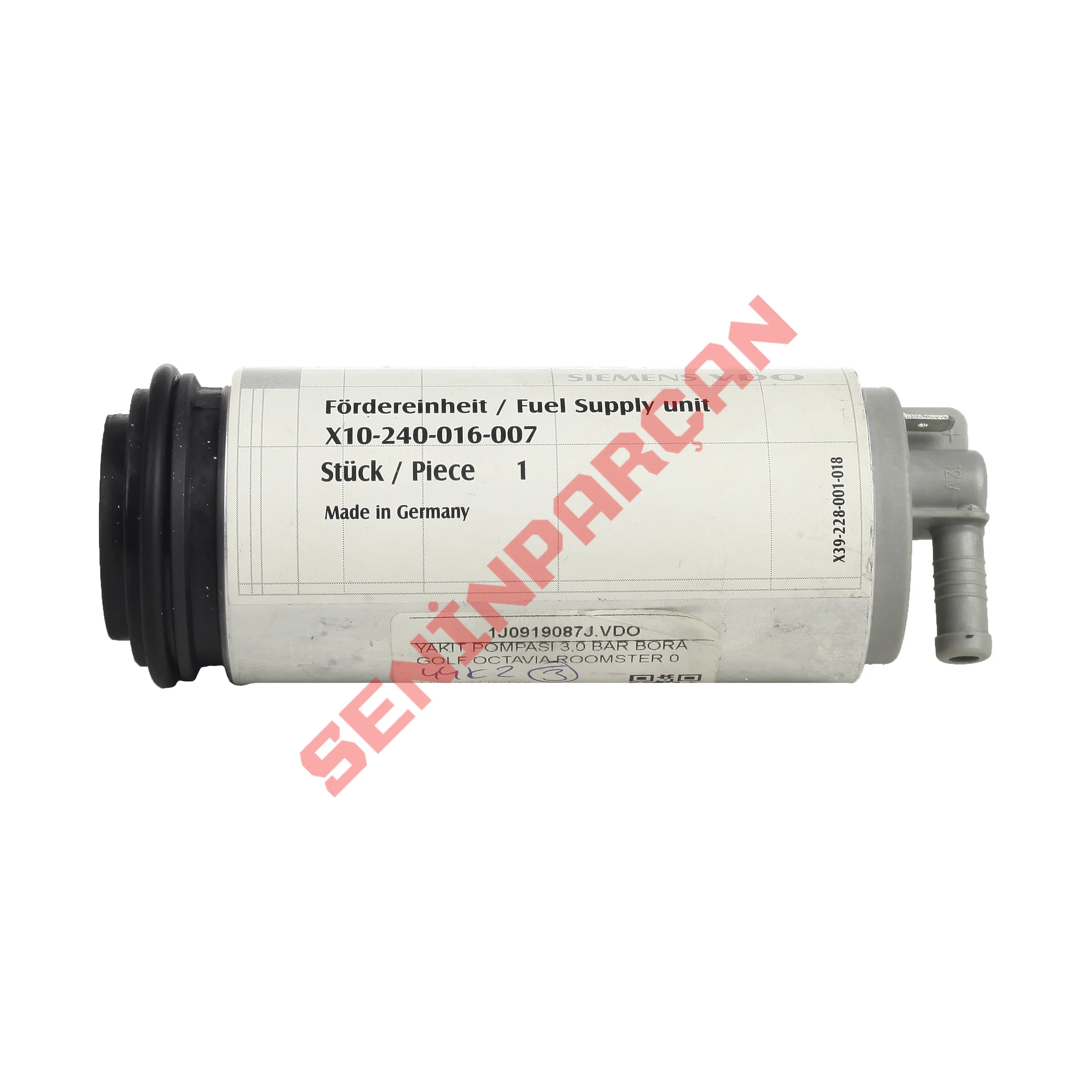 1J0919087J - YAKIT POMPASI 3,0 BAR BORA GOLF OCTAVIA ROOMSTER 0