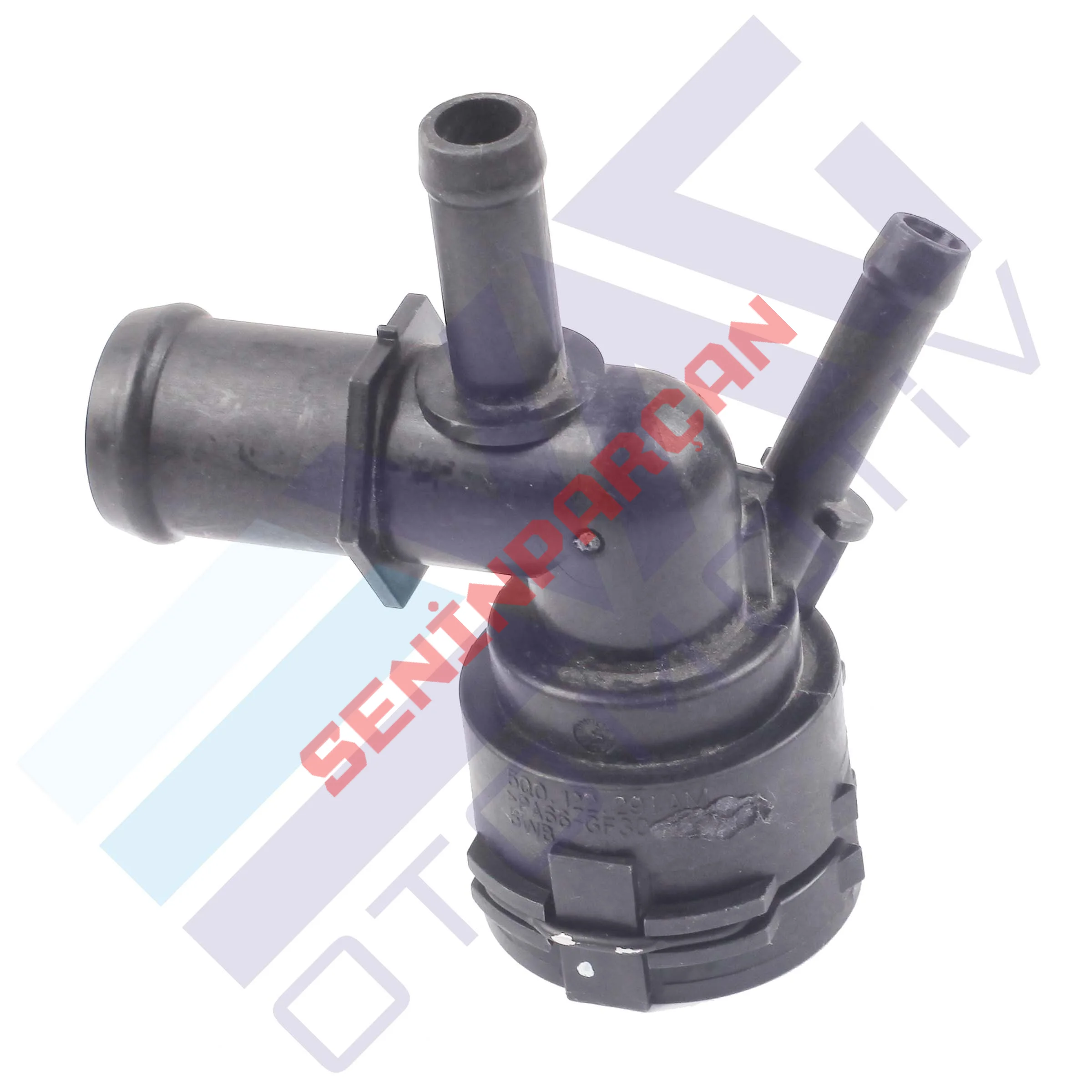 5Q0122291AM - RADYATÖR SU FLANŞ