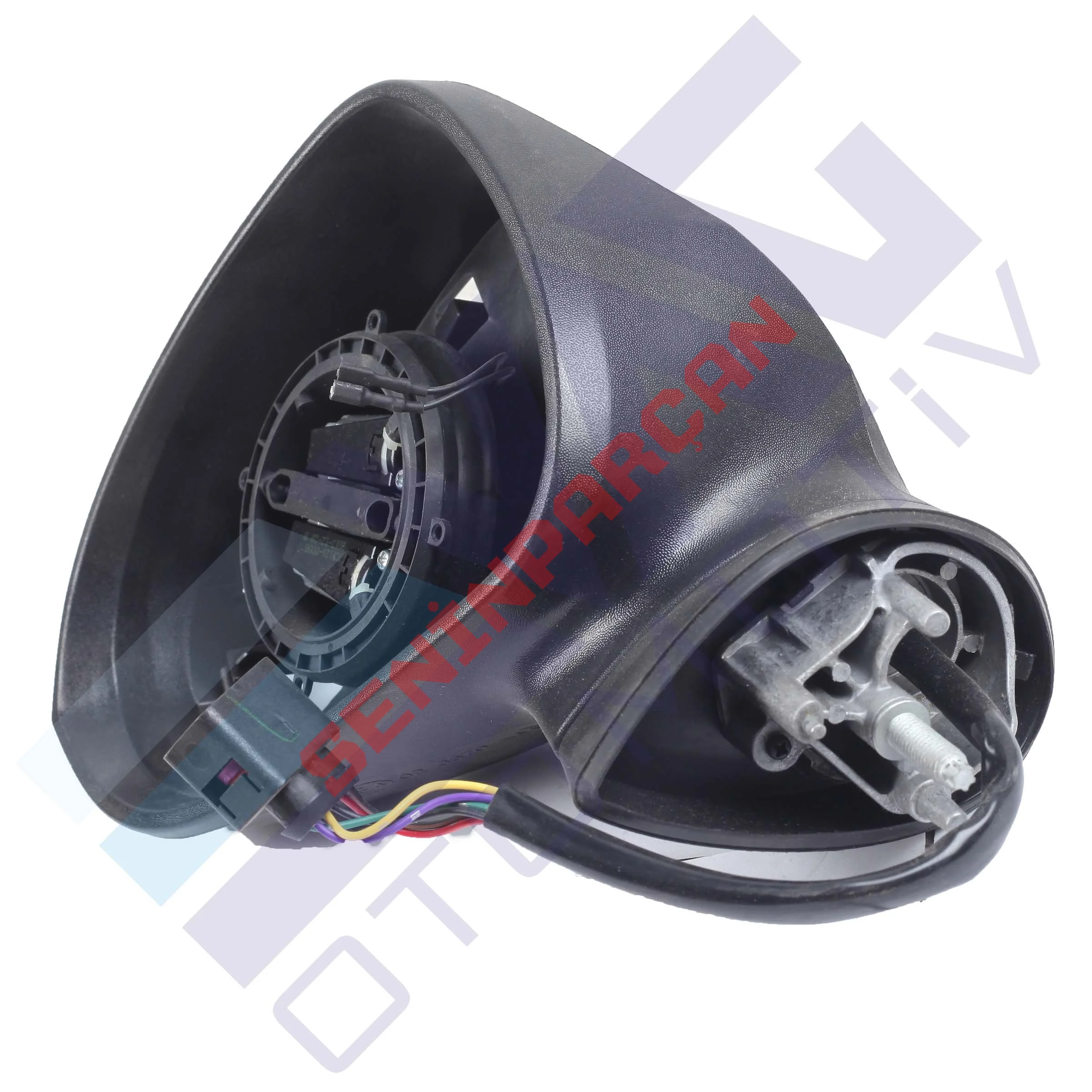 1P1857507K - DIŞ DİKİZ AYNASI SOL LEON 2009-