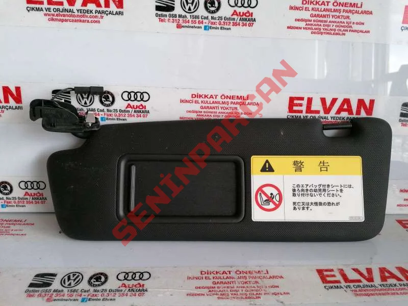 8K2857551A - AYNA VE KORUYUCULU