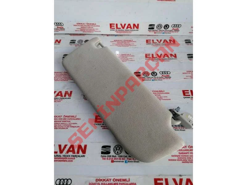 4G0857551D - AYDINLATMALI AYNA VE KORUYUCU.